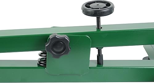 Banco appoggio per pulizia armi - Banco stabile per azzeramento, pulizia e manutenzione fucili e armi ad aria compressa - Verde - Ysert