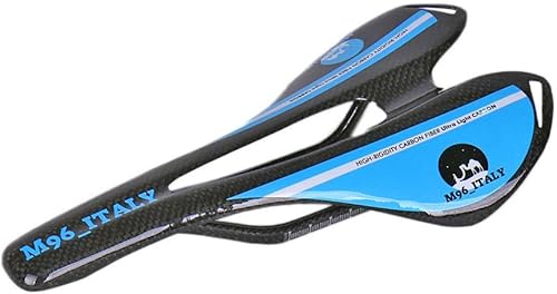 Sella Bici in Fibra di Carbonio 3K per Bici da Corsa e MTB Antiprostata Super Leggera 100g+/ - Ysert