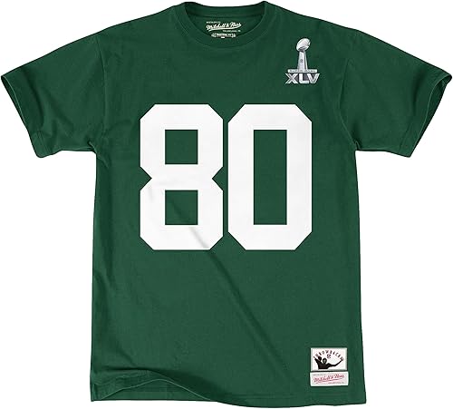 Mitchell & Ness Maglietta NBA, Maglia Basket con Nome e Numeri, Maglietta per Fan Hardwood Classics - Ysert