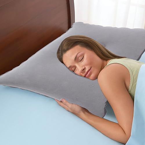 4 Pezzi Cuscini Gonfiabili, Cuscino da Viaggio, Cuscino Gonfiabile Campeggio, Cuscino Gonfiabile da Spiaggia, Cuscini Gonfiabili Portatile per Campeggio e Viaggio, Escursionismo (4 Pezzi) - Ysert