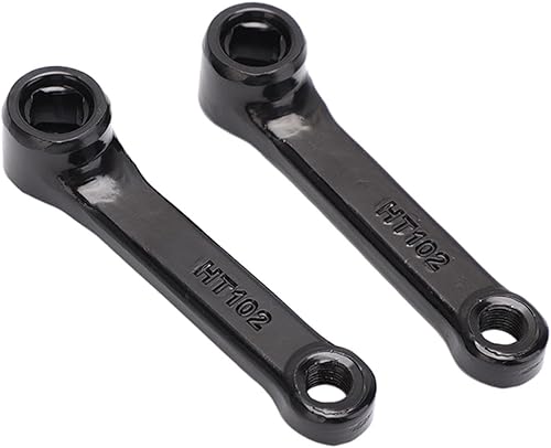 Pratica Guarnitura per Bicicletta, Pedivella per Bicicletta in Alluminio, Versatile per Biciclette, Cyclette - Ysert