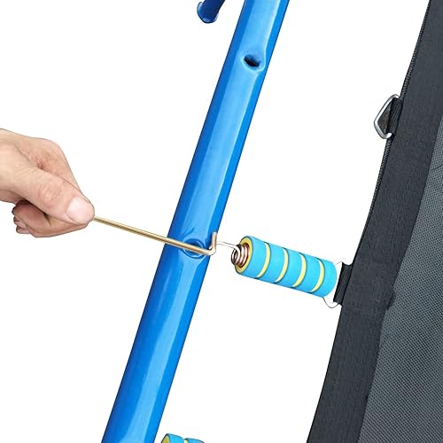 4 Pcs Trampolino Tools Molla Tirare T-Hook,Spring Puller Tool per Salto Trampolino Nero 4 Pezzi - Ysert