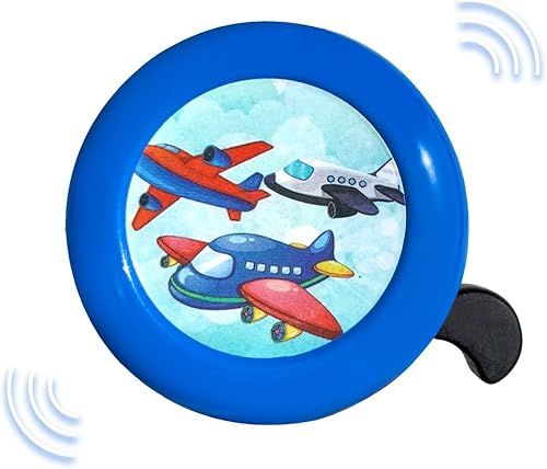 Campanello per bicicletta per bambini, per bambini, ragazze, ragazzi, 120 db, mini campanello per bicicletta, scooter, triciciclo, accessorio per bicicletta - Ysert