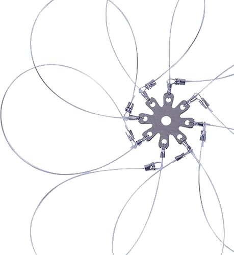 Laccio da Pesca per granchi, per la Pesca in Acqua salata, Gabbia per granchi, Strumento per la Cattura di granchi, per gamberi, aragoste, granchi - Ysert