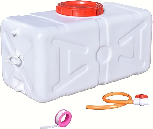Contenitore d'Acqua Portatile A Prova di Caduta con Rubinetto, Serbatoio d'Acqua in Plastica Ad Alta capacità per Uso Domestico, Campeggio E attività All'aperto - Ysert