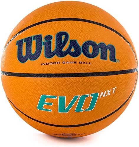 Wilson Pallone da Basket EVO NXT AFRICA LEAGUE, Pelle composita, Utilizzo Indoor - Ysert