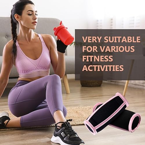 Set di manubri morbidi con cinturino da polso: TOATELU, set di manubri per aerobica, pilates, yoga, 1 libbre (set da 2/una coppia) - Ysert