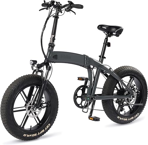 Orso Ita99, Bicicletta Elettrica Ripiegabile Unisex Adulto, Nero, 175.5 x 130.5 x 30.5 Cm - Ysert