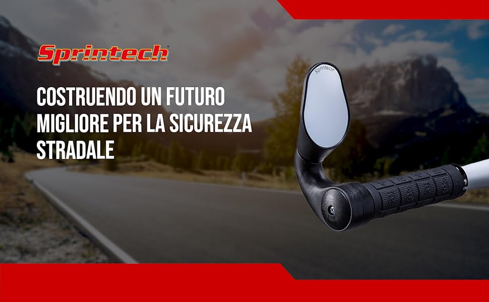 Rendi il nostro sprintech specchietto mtb il tuo accessorio per bici indispensabile
