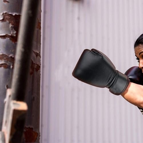 Guantoni da Boxe 6 oz, Guantoni per Allenamento e Competizione, Guanti da Sacco Durevoli in EVA, Guanti da Boxe per Uomo e Donna, Ideali per Fit Boxe, Kickboxing e Boxe - Ysert