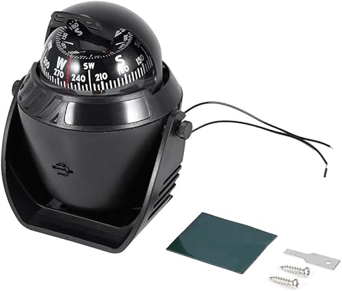 Bussola Per Barca,Bussola Di Navigazione, Bussola Portatile Di Alta Precisione Bussola Luminosa Portatile Di Navigazione Della Bussola Della Bussola - Ysert