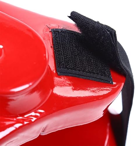 Casco professionale da Taekwondo con vestibilità regolabile e equipaggiamento protettivo da allenamento leggero per bambini adulti in PVC, Blu, M - Ysert