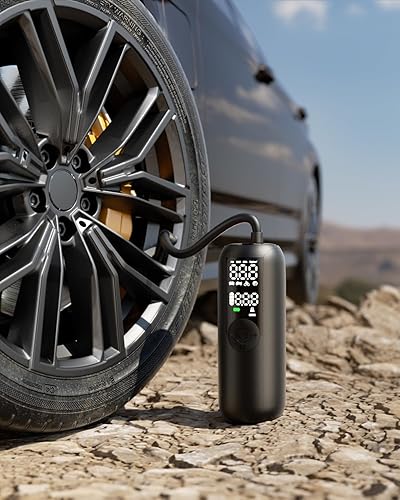 Woowind Adattatore valvola Presta e Schrader con cavo USB, applicazione per auto, bicicletta, palla 1 - Ysert