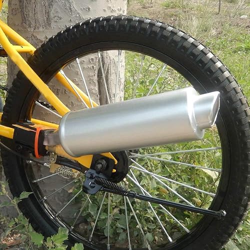 Tubo di scarico per bicicletta Tur-RBO, 100% manuale di energia LED per bicicletta, kit per raggi della bicicletta, adatto per biciclette da 16-22 pollici - Ysert