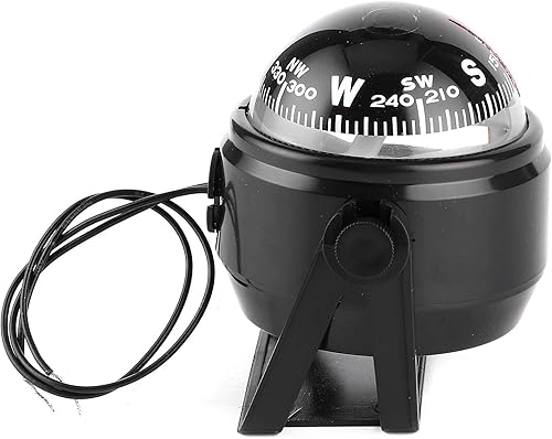M8n869 12V LED Sea Marine Bussola digitale elettronica per barche Yacht Bussola di navigazione per navi a vela adatto per boussole marine - Ysert