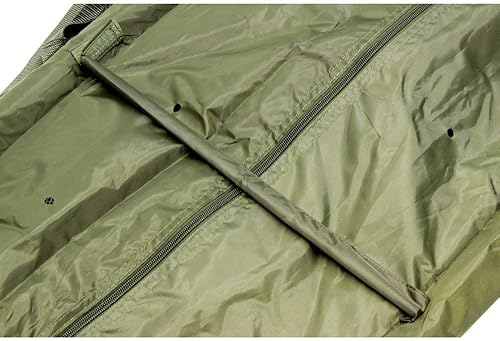 Karpfen Wiegeschlinge XXL, Sdraio per Carpa. da Uomo, Verde Oliva, L - Ysert