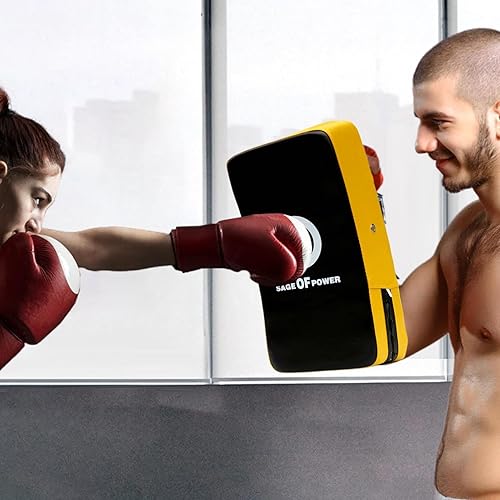 Pad da boxe, pad da allenamento per boxe | Tamponi per colpi karate curvi | Cuscinetti per pugni, cuscinetti sicuri per karate per Muay Thai, Taekwondo - Ysert
