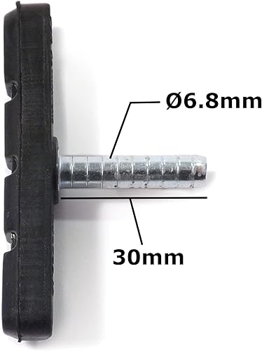 4X Coppia Pattini Freno Cantilever 70mm Bici Bicicletta Freni Ricambio pastiglie - Ysert