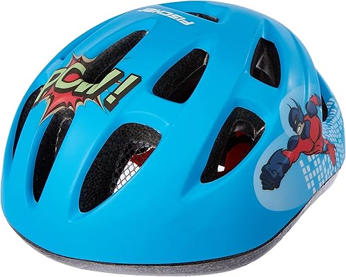 FISCHER Casco da bicicletta per bambini, varie misure, alta sicurezza, con illuminazione - Ysert