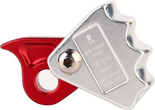 Joyzan Rope Lock, Corda Grab Heavy Duty Outdoor Alpinismo Protezione anticaduta Arrampicata Discesa in Corda Doppia Equipaggiamento per Arrampicata in edilizia - Ysert