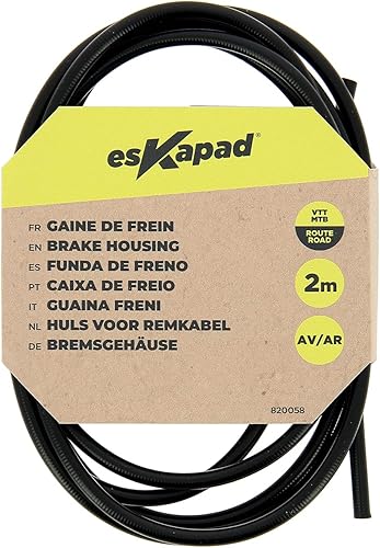 esKapad Guaina freno bicicletta nera 2 m, mountain bike, strada - Ysert