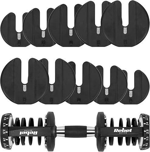 ACTIVE RBA-2303 - Manubrio regolabile in ghisa 24 kg - Ysert