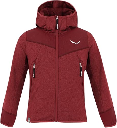 SALEWA Agner Melange PL K FZ HDY Felpa con Unisex-Adulto - Ysert