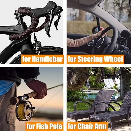 Nastro Manubrio da Bicicletta 2 Pezzi Nastro Manubrio Bici Strada MTB Cycling Accessorio per Ciclismo (Blu) - Ysert