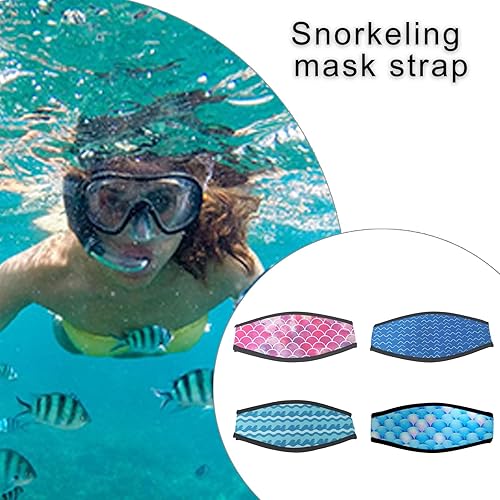 Fascia per maschera in neoprene, protezione per capelli, comoda e antiscivolo - Ysert