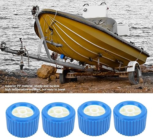 Rullo Oscillante a Coste, Rullo Oscillante per Barche DurabIity con Resistenza alle Alte Temperature, Rullo Oscillante a Coste 108x75x19mm per Barche, Marines, Yacht con - Ysert