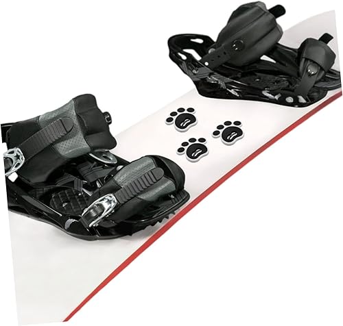 Adesivi da Sci Tavola da Neve Adesivi per Skateboard Adesivi Snowboard Snowskate Decalcomania da Sci Adesivo Antiscivolo per Pattinaggio Gel di Silice Black - Ysert