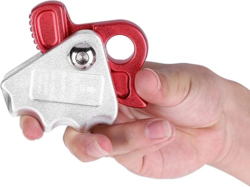 Joyzan Rope Lock, Corda Grab Heavy Duty Outdoor Alpinismo Protezione anticaduta Arrampicata Discesa in Corda Doppia Equipaggiamento per Arrampicata in edilizia - Ysert