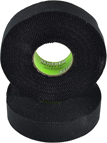 Nastro da hockey in tessuto (confezione da 2) – Larghezza 2,5 cm – Nero XT - Ysert