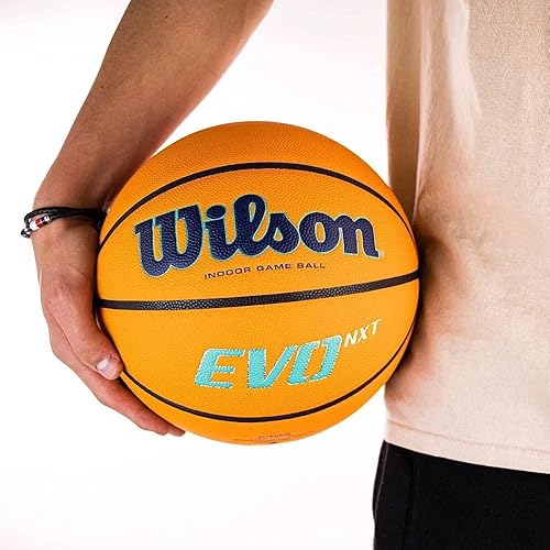 Wilson Pallone da Basket EVO NXT AFRICA LEAGUE, Pelle composita, Utilizzo Indoor - Ysert