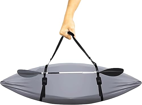Telo Copri per Kayak in Tessuto Oxford 420D, Impermeabile Resistente ai Raggi UV Polvere, Copertura per Canoa per Esterno/Interno, 8 Taglie Disponibili(Size:6m(19.6ft)) - Ysert
