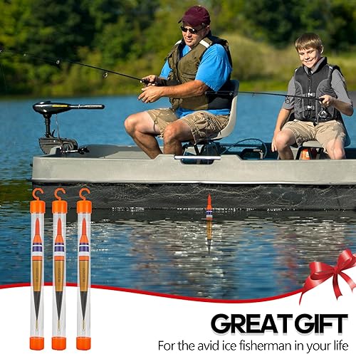 THKFISH Posa LED Pesca Posa Luminosa Galleggiante da Pesca Set di 3 Pezzi - Ysert