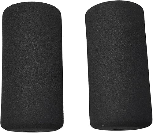 Schiuma di ricambio per pastiglie per macchine fitness, 2 pezzi, compatibile con per leg curl e per panca pesi (2 pezzi 160 mm) - Ysert