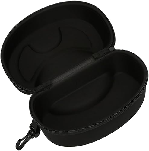 Custodia Rigida Protettiva per Occhiali da Sci e Snowboard con Moschettone - Custodia per Occhiali da Sci - Ysert