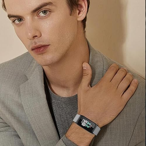 5 Pezzi Cinturino Compatibile con Fitbit Charge 6/5 per Donne e Uomini, Sportivo Ricambio in Nylon Regolabile Traspirante - Ysert