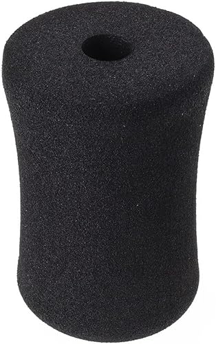 Confezione da 2 cuscinetti in schiuma per piedi, rullo di ricambio per gambe in schiuma, per estensione delle gambe, per panca pesi, attrezzature per esercizi in palestra (120 x 80) - Ysert