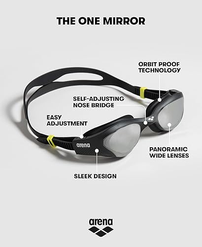 ARENA The One Mirror Occhialini Unisex - Adulto (Pacco da 1) - Ysert