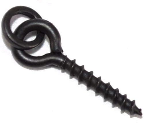 100pcs Boilie Bait Vite Terminale Rig Tackle con Round Link Loop per Carp Fishing Tool - Ysert