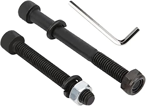 Pedale per Scooter Acrobatico,Monopattino Pioli Antiscivolo Professionali in Acciaio,con Vite/Dado/Guarnizione,Durevoli Pedali da Skateboard Accessorio per Pedali Scooter Acrobatici - Ysert