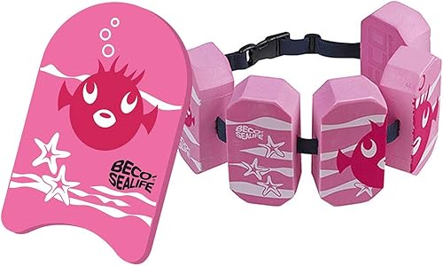 Beco Sealife - Cintura da Nuoto con Galleggiante, per Sport Acquatici, Pink&Pink - Ysert