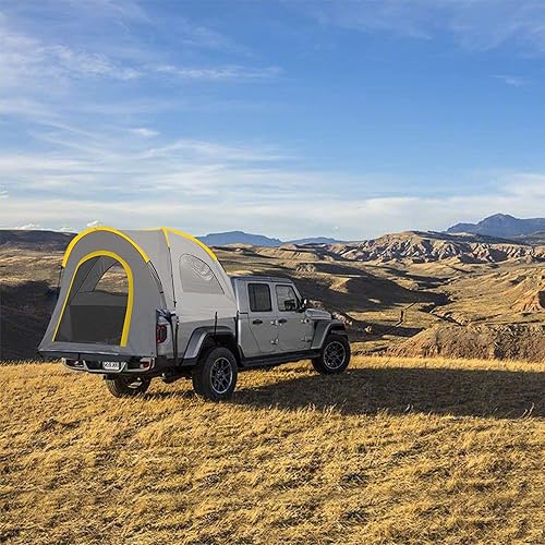 Pickup Truck Tenda Camion Letto Tenda Campeggio Esterna Famiglia Turista Pesca Picnic Viaggi Tende da Sole Tenda with 210D Oxford Fabric Waterproof Truck Bed Camping - Ysert