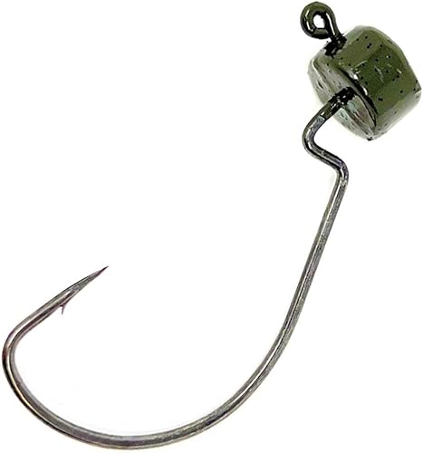 Piombo Fungo JigHead 1/8 oz - Zucca Verde - EWG - Ysert