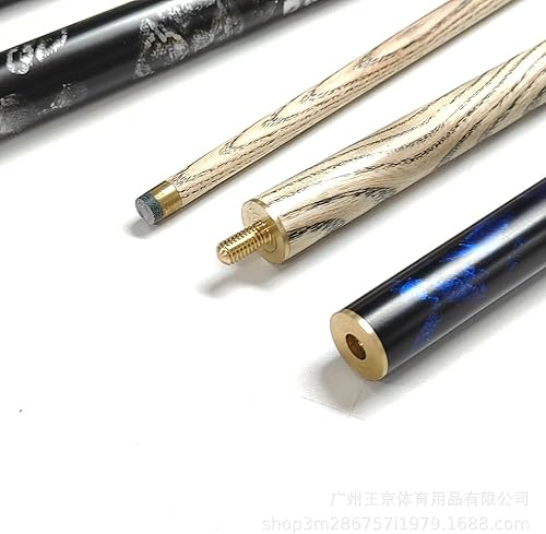 Stecca da Biliardo, Stecca da Biliardo con Gesso, Punta da 10 mm, Stecca da Biliardo con Guanto, Stecca da Biliardo Professionale in Legno di - Ysert