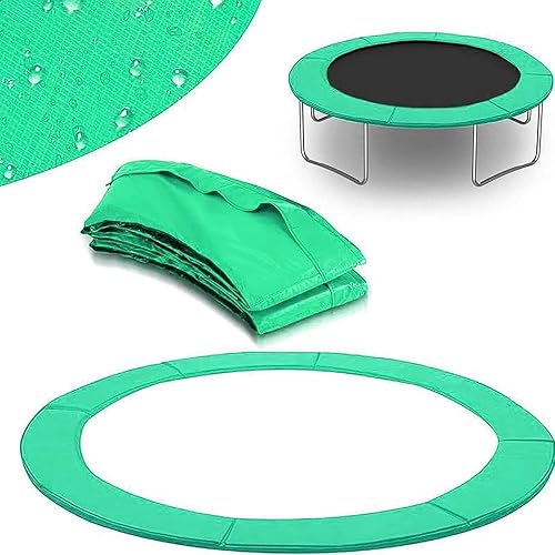 Cuscino di protezione per trampolino di ricambio Ø 183/244/305/366/396/427 cm telone a molle, copertura universale per trampolino interno o esterno Q|||13FT/396cm - Ysert