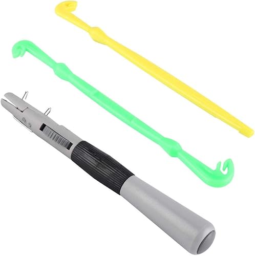 Set di Anelli per Ami da Pesca, Singolo e Doppio Gancio per Annodare Anelli per Nodi Rapidi - Ysert