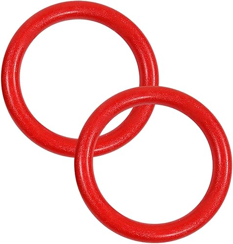 2X Anelli da Ginnastica Anelli da Allenamento per Donna Uomo Anelli Antiscivolo Allenamento Pull Up Anelli per Esercizi Anelli da Palestra - Ysert
